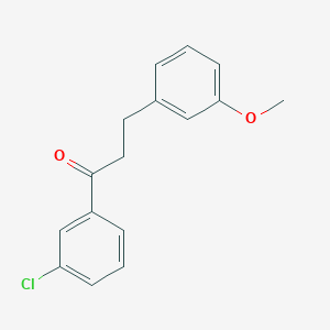 3'-Chloro-3-(3-methoxyphenyl)propiophenone