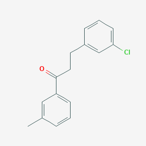 3-(3-Chlorophenyl)-3'-methylpropiophenone