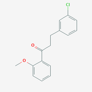 3-(3-Chlorophenyl)-2'-methoxypropiophenone