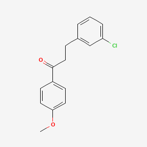 3-(3-Chlorophenyl)-4'-methoxypropiophenone