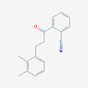 2'-Cyano-3-(2,3-dimethylphenyl)propiophenone