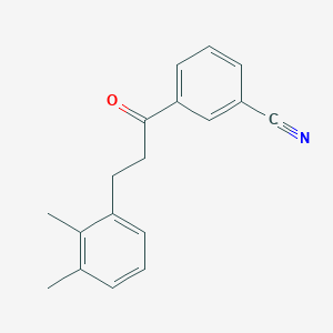 3'-Cyano-3-(2,3-dimethylphenyl)propiophenone