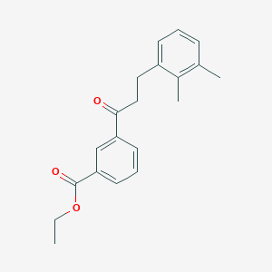 3'-Carboethoxy-3-(2,3-dimethylphenyl)propiophenone