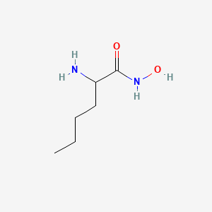 Hexanamide, 2-amino-N-hydroxy-