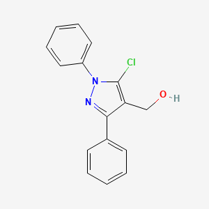 (5-Chloro-1,3-diphenyl-1H-pyrazol-4-YL)-methanol