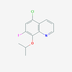 5-Chloro-7-iodo-8-isopropoxyquinoline