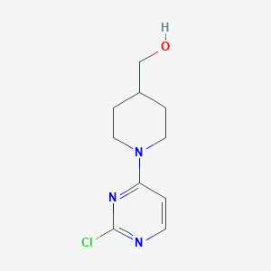 [1-(2-Chloropyrimidin-4-yl)piperidin-4-yl]methanol