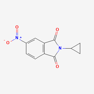 2-cyclopropyl-5-nitro-1H-isoindole-1,3(2H)-dione