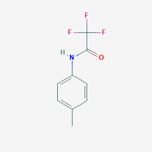 molecular formula C9H8F3NO B030240 2,2,2-三氟-N-(4-甲基苯基)乙酰胺 CAS No. 350-96-9