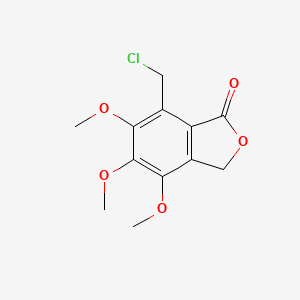 7-(chloromethyl)-4,5,6-trimethoxy-2-benzofuran-1(3H)-one