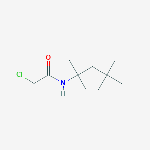 molecular formula C10H20ClNO B3024003 2-chloro-N-(1,1,3,3-tetramethylbutyl)acetamide CAS No. 32322-84-2
