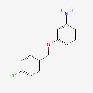 3-[(4-Chlorophenyl)methoxy]aniline