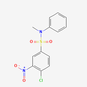 Benzenesulfonamide, 4-chloro-N-methyl-3-nitro-N-phenyl-
