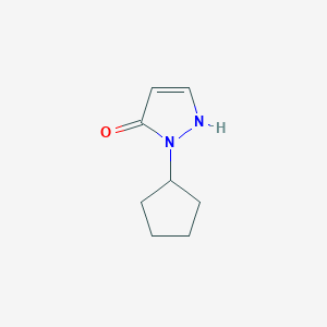 1-cyclopentyl-1H-pyrazol-5-ol