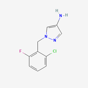 1-(2-chloro-6-fluorobenzyl)-1H-pyrazol-4-amine