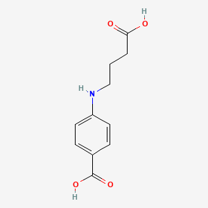 4-[(3-Carboxypropyl)amino]benzoic acid