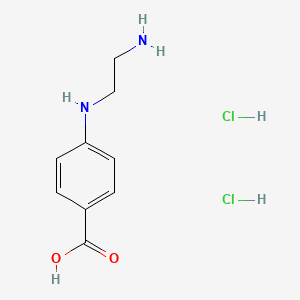4-[(2-Aminoethyl)amino]benzoic acid dihydrochloride