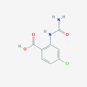 2-(Carbamoylamino)-4-chlorobenzoic acid