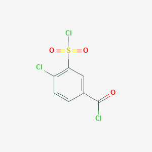 4-Chloro-3-(chlorosulfonyl)benzoyl chloride