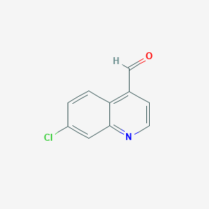 molecular formula C10H6ClNO B3024056 7-Chloroquinoline-4-carbaldehyde CAS No. 35714-48-8