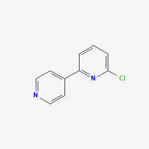 molecular formula C10H7ClN2 B3024087 6-Chloro-2,4'-bipyridine CAS No. 39883-34-6