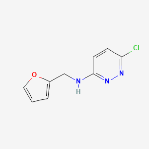 6-chloro-N-(furan-2-ylmethyl)pyridazin-3-amine
