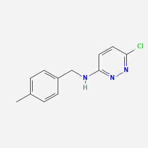 6-chloro-N-[(4-methylphenyl)methyl]pyridazin-3-amine