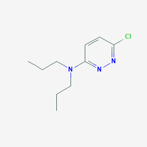 molecular formula C10H16ClN3 B3024096 6-chloro-N,N-dipropylpyridazin-3-amine CAS No. 66346-86-9