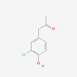 1-(3-Chloro-4-hydroxyphenyl)propan-2-one