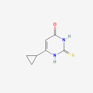 6-Cyclopropyl-2-sulfanylpyrimidin-4-ol