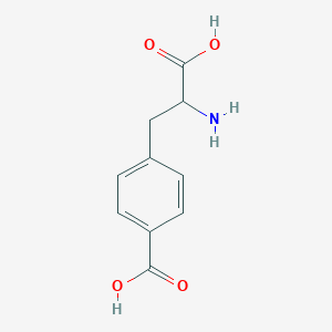 molecular formula C10H11NO4 B3024104 4-(2-Amino-2-carboxyethyl)benzoic acid CAS No. 22976-70-1