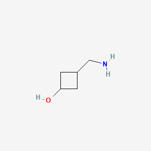 molecular formula C5H11NO B3024106 3-(Aminomethyl)cyclobutanol CAS No. 917827-91-9