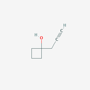 molecular formula C7H10O B3024155 1-(Prop-2-yn-1-yl)cyclobutanol CAS No. 37418-60-3