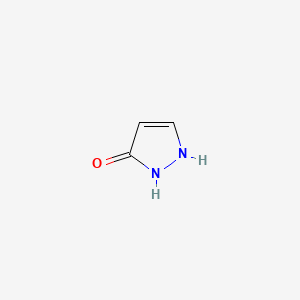 molecular formula C3H4N2O B3024183 1H-Pyrazol-3-ol CAS No. 60456-92-0