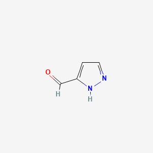 molecular formula C4H4N2O B3024185 1H-Pyrazole-3-carbaldehyde CAS No. 948552-36-1