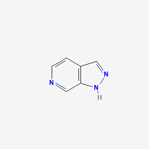 molecular formula C6H5N3 B3024187 1H-pyrazolo[3,4-c]pyridine CAS No. 271-45-4