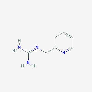 molecular formula C7H10N4 B3024190 1-(Pyridin-2-ylmethyl)guanidine CAS No. 24067-29-6