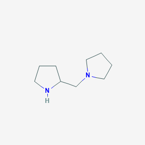 molecular formula C9H18N2 B3024193 1-(Pyrrolidin-2-ylmethyl)pyrrolidine CAS No. 195311-28-5