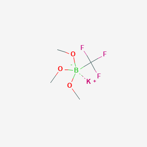 molecular formula C4H9BF3KO3 B3024197 Potassium Trimethoxy(trifluoromethyl)borate CAS No. 626232-27-7