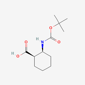 cis-2-((tert-Butoxycarbonyl)amino)cyclohexanecarboxylic acid