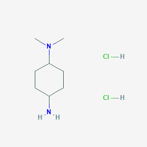 molecular formula C8H20Cl2N2 B3024218 N1,N1-Dimethylcyclohexane-1,4-diamine dihydrochloride CAS No. 1286272-89-6