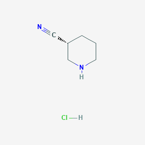 (3R)-piperidine-3-carbonitrile hydrochloride