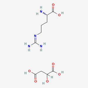 molecular formula C10H20N4O7 B3024233 Arginine malate CAS No. 41989-03-1