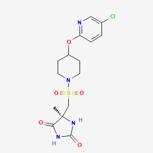 molecular formula C15H19ClN4O5S B3024234 AZD-1236 CAS No. 459814-90-5