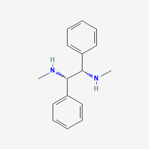 molecular formula C16H20N2 B3024243 (1S,2S)-N1,N2-Dimethyl-1,2-diphenylethane-1,2-diamine CAS No. 70749-06-3