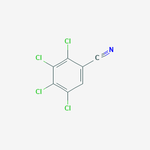molecular formula C7HCl4N B3024258 2,3,4,5-Tetrachlorobenzonitrile CAS No. 36245-95-1