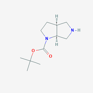 Tert-butyl (3AS,6AS)-hexahydropyrrolo[3,4-B]pyrrole-1(2H)-carboxylate