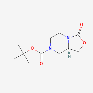 (R)-tert-Butyl 3-oxotetrahydro-1H-oxazolo[3,4-a]pyrazine-7(3H)-carboxylate