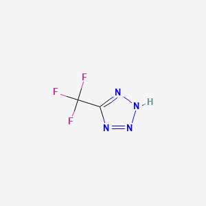 molecular formula C2HF3N4 B3024279 5-(trifluoromethyl)-2H-tetrazole CAS No. 2925-21-5