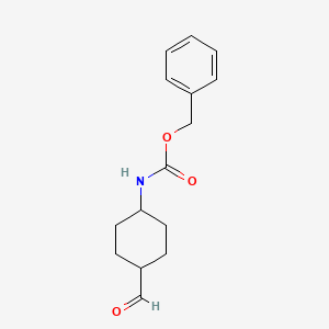 molecular formula C15H19NO3 B3024296 Benzyl 4-formylcyclohexylcarbamate CAS No. 412357-50-7